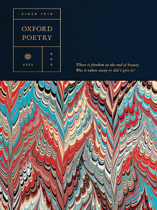 Title details for Oxford Poetry by Partus Press Ltd - Available